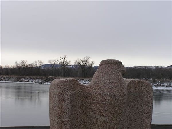 Eagle statue