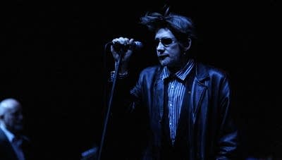 Shane MacGowan of the Pogues