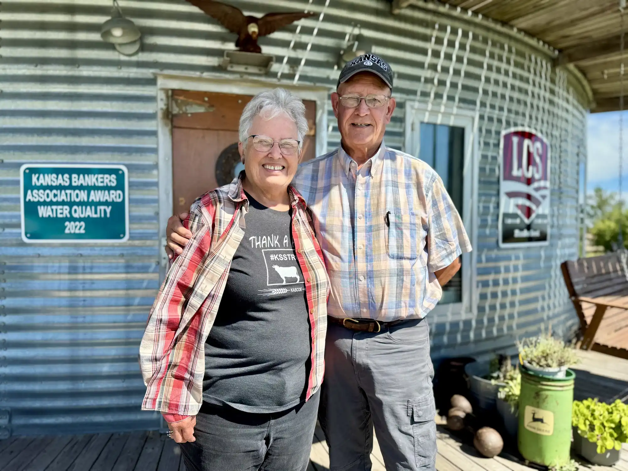 “The outlook is just flat grim,” says Kansas farmer on U.S.-China trade war