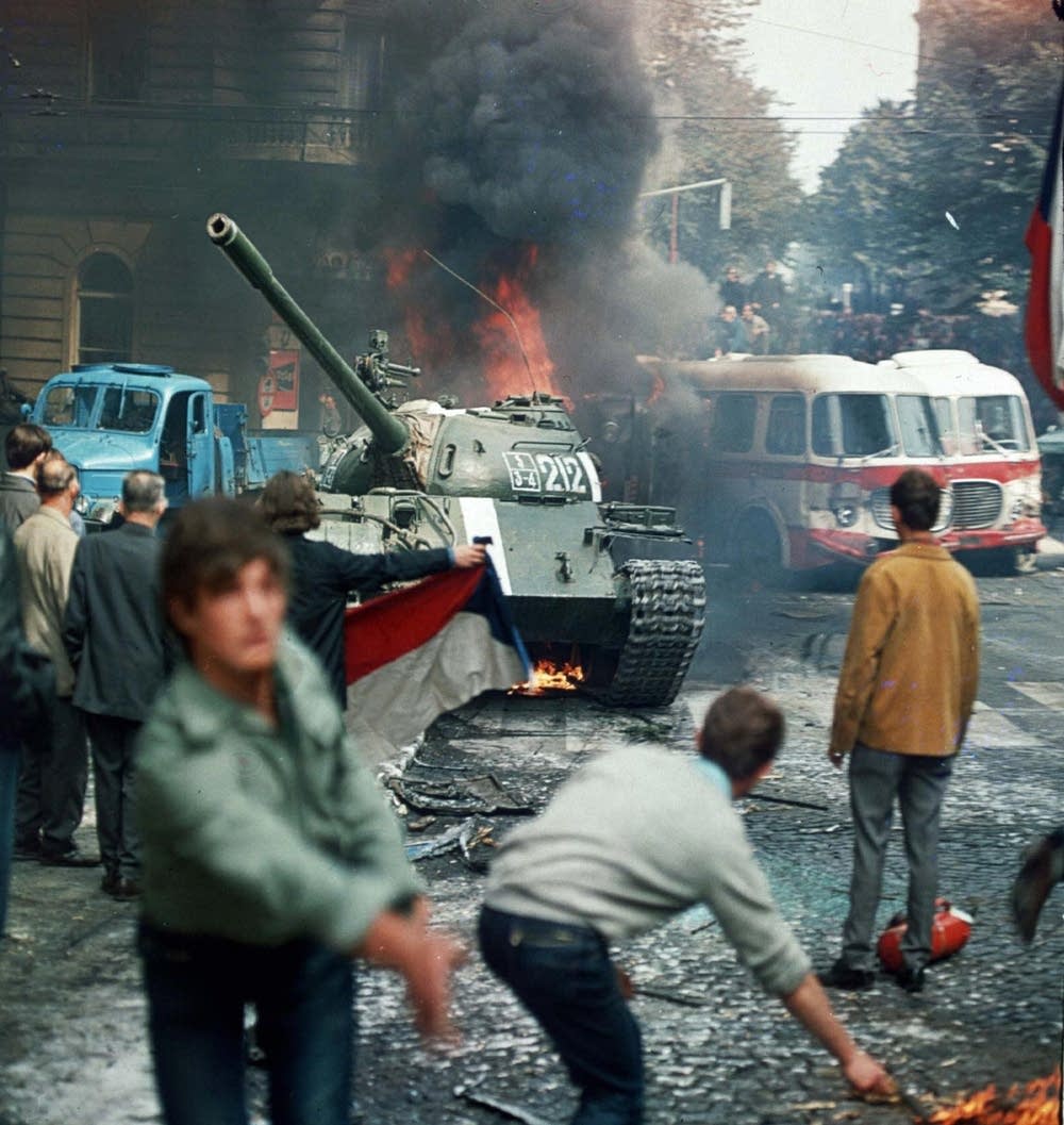 Unrest in Prague, 1968