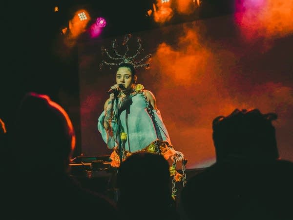 XINA performed at Fine Line in Minneapolis on Sunday, Feb. 16, 2025.