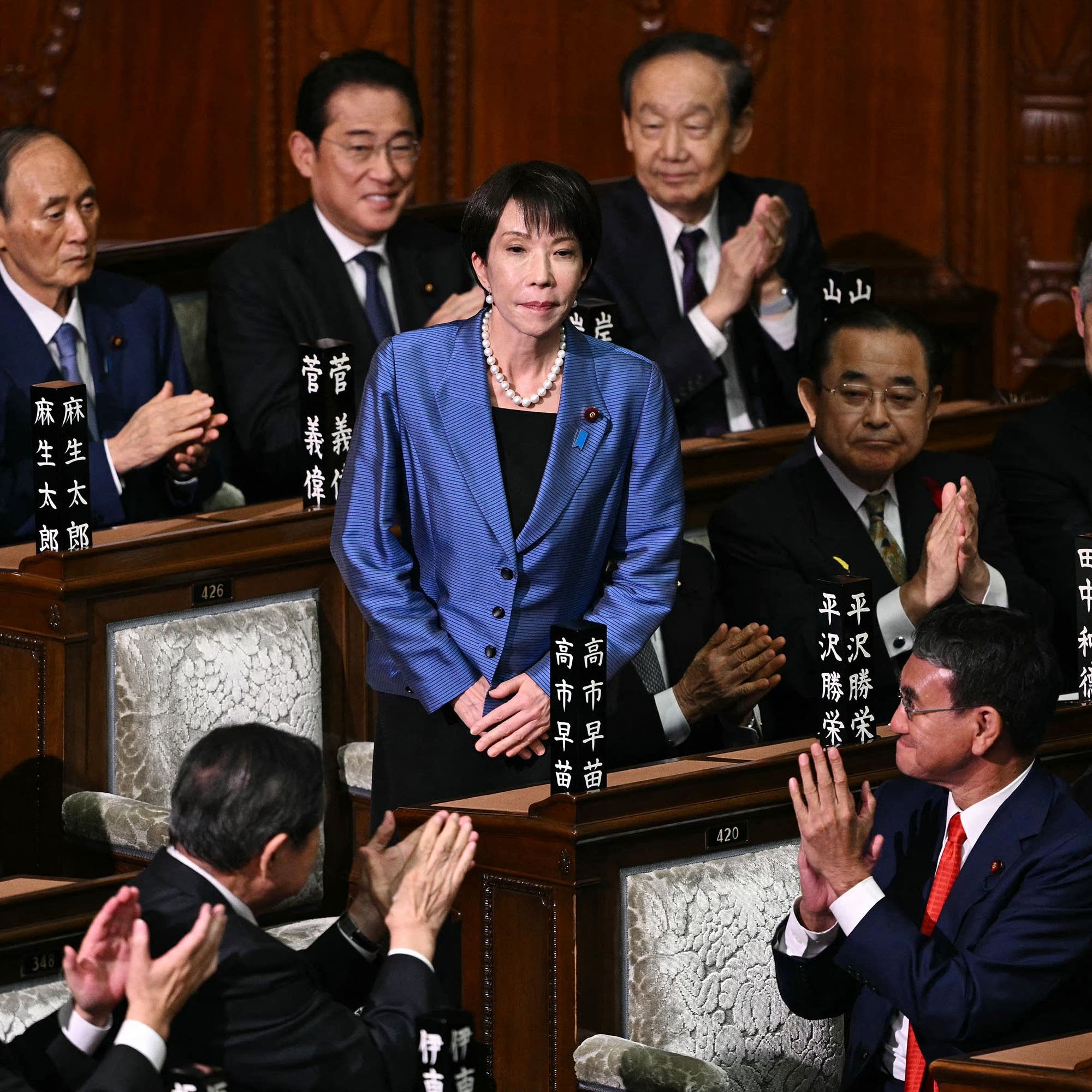 Record stocks welcome Japan’s first female prime minister