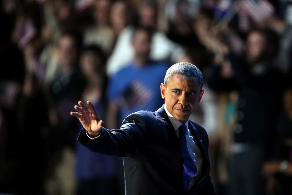Obama on election night