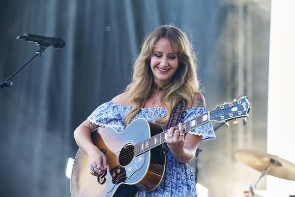Margo Price performed at Blue Ox Music Festival on Saturday, June 28, 2025 in Eau Claire, Wisconsin.
