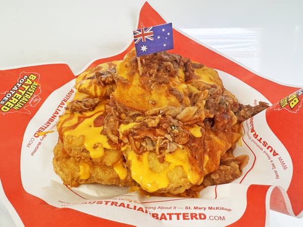 Honey Brisket Battered Potatoes