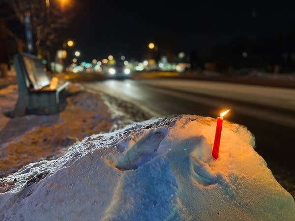 candles in Minneapolis 