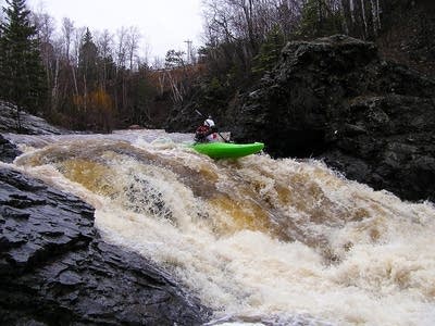 Lester River kayak race