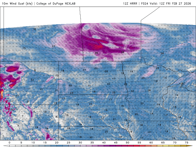 Mild, windy Friday followed by snow and cold for the weekend 