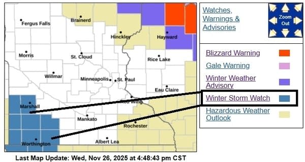 Winter storm watch