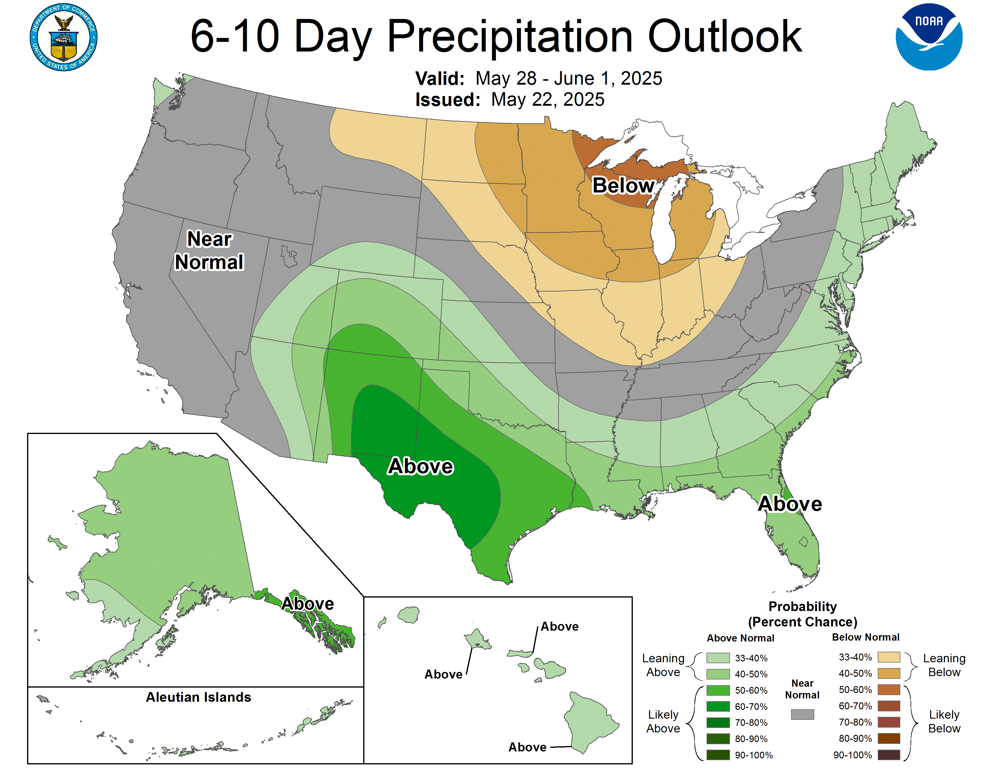 6-10 day precipitation outlook