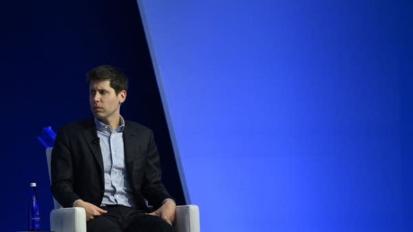 Hundreds of OpenAI staff members have threatened to quit if former CEO Sam Altman, above, isn't reinstated.
