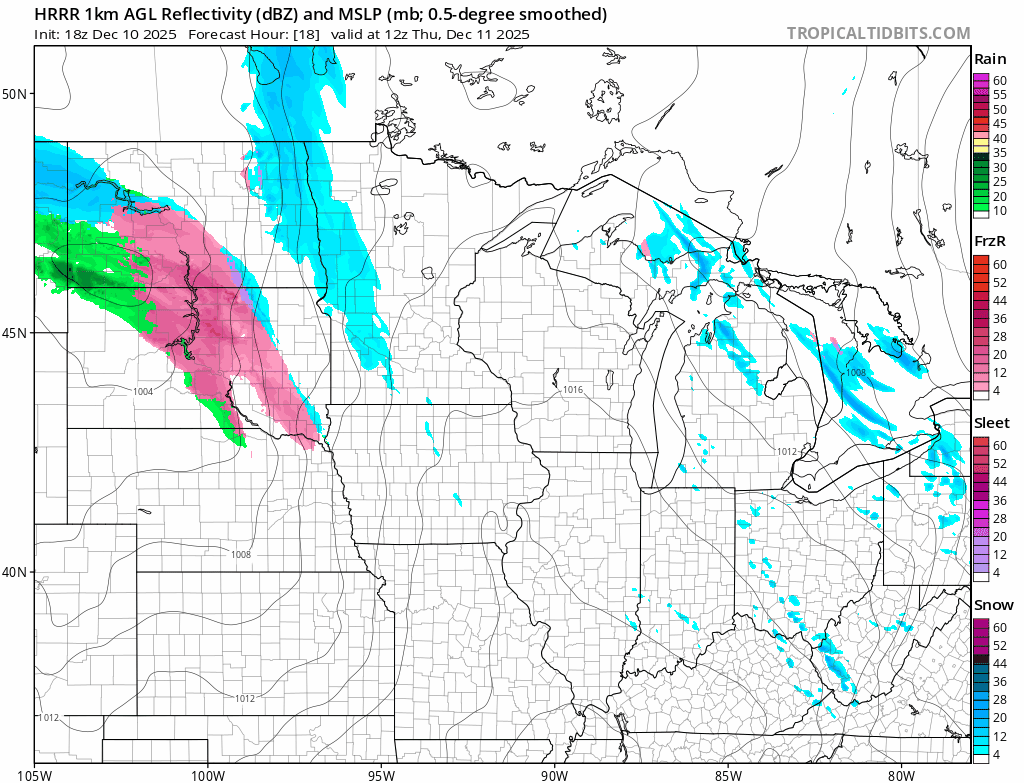 NOAA HRRR model