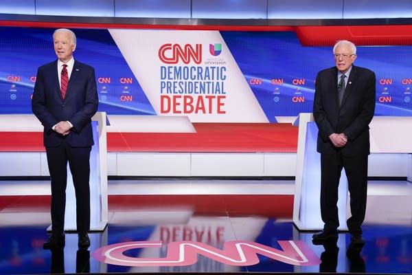 Analysis, fact check: Biden, Sanders go one-on-one as coronavirus upends the race