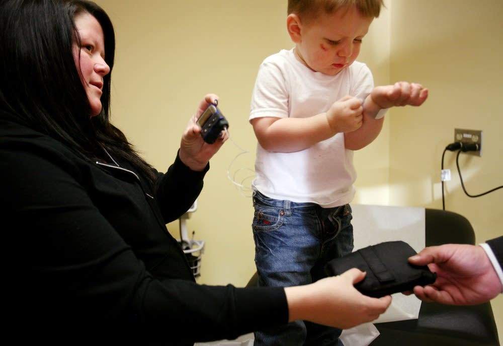 Young diabetic patient