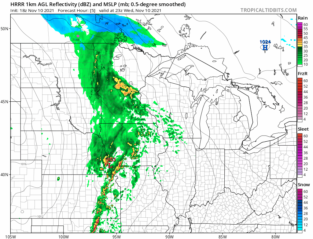 NOAA HRRR model