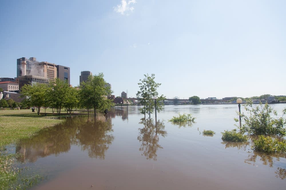 Flooded Upper Landing Park