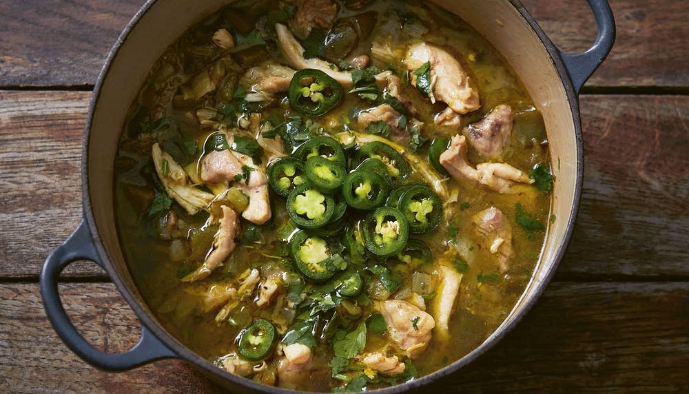 30-Minute Green Chicken Chili | The Splendid Table