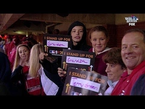 Moments of humanity punctuating this year’s World Series