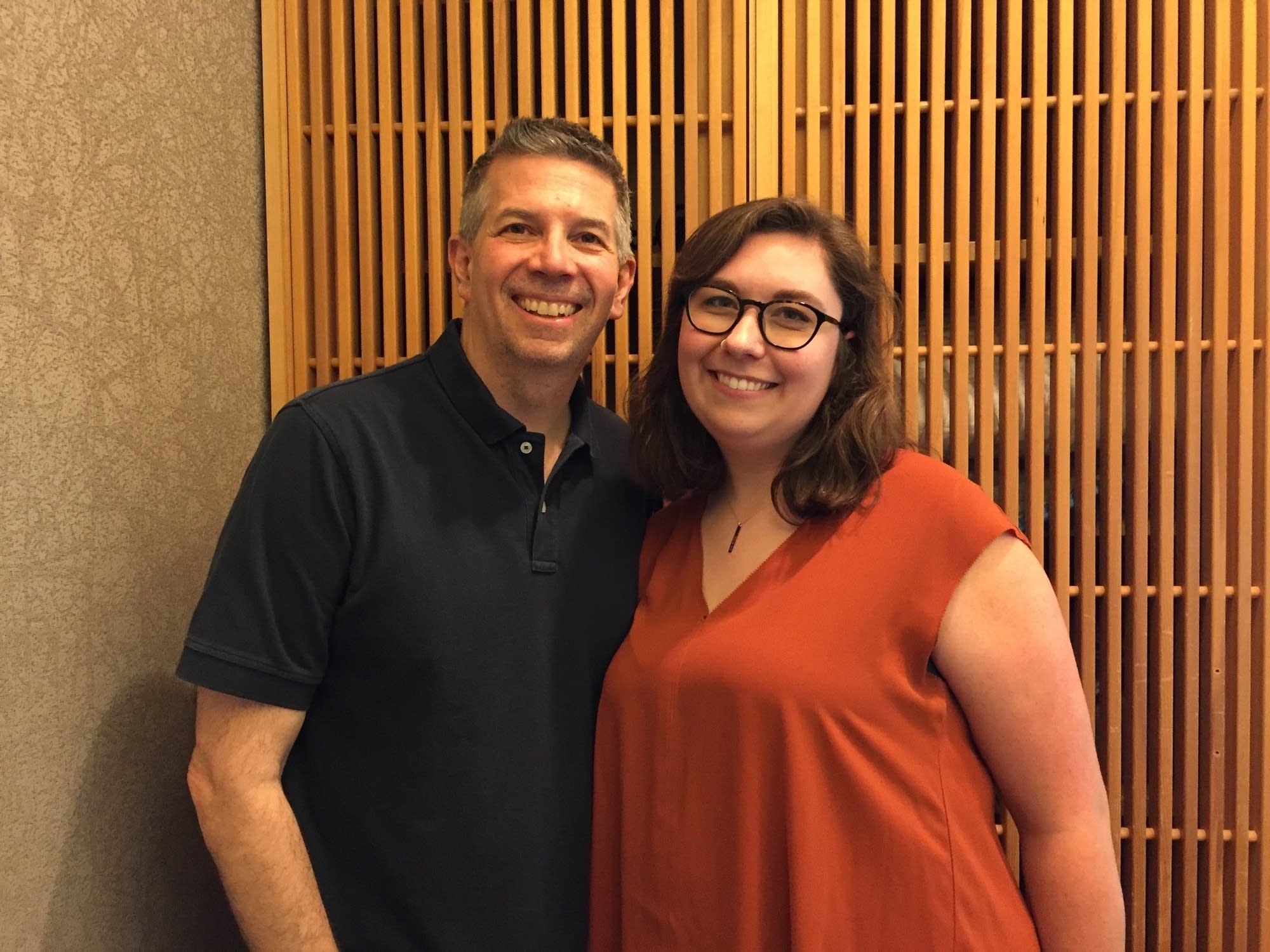 Music with Minnesotans host Steve Staruch with Becca Chapin