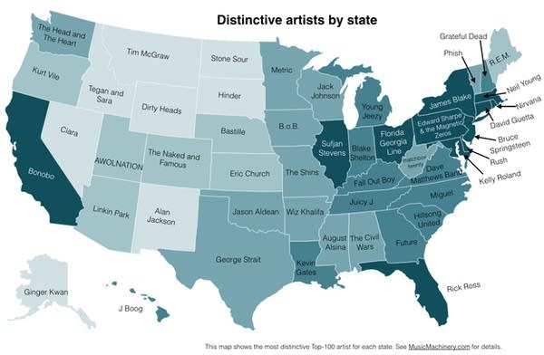 Metric is Minnesota’s favorite band? Really?