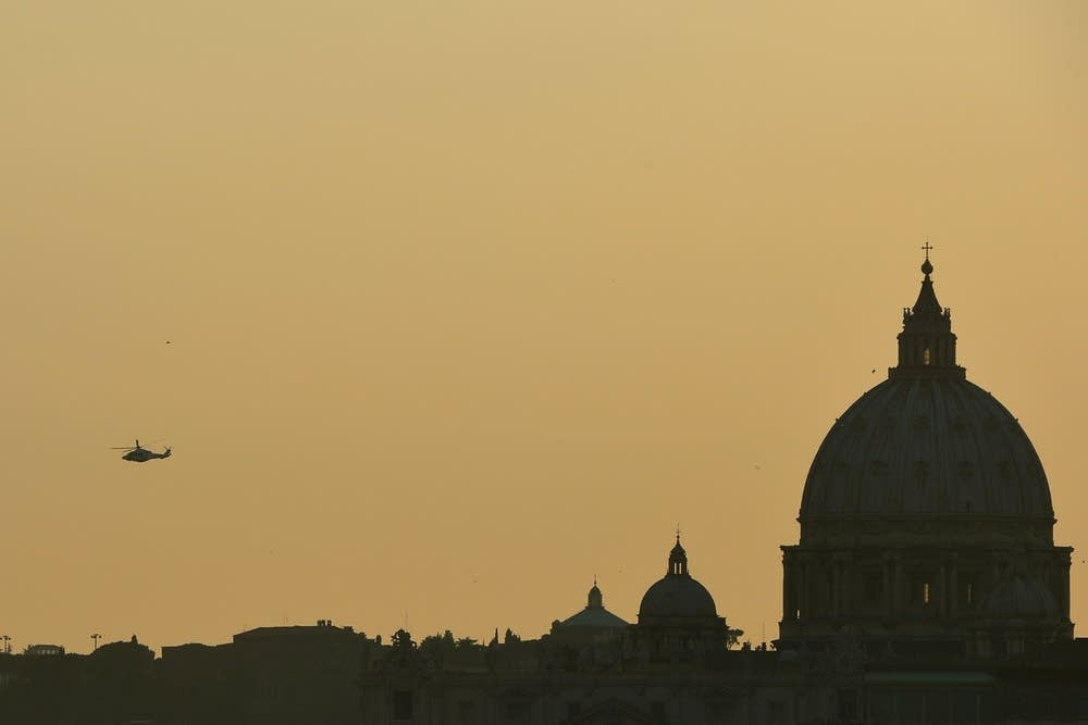 Papal helicopter