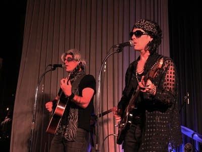 The Cactus Blossoms perform in costume