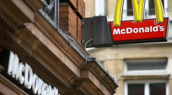 A McDonald's fast food store is pictured in central London on August 6, 2008.