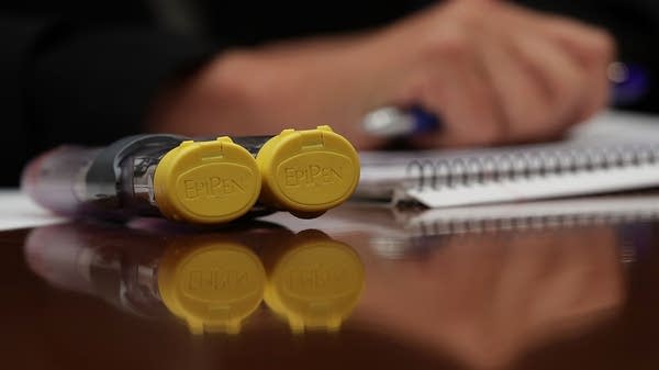 A 2-pack of the most common epinephrine injector, EpiPen.