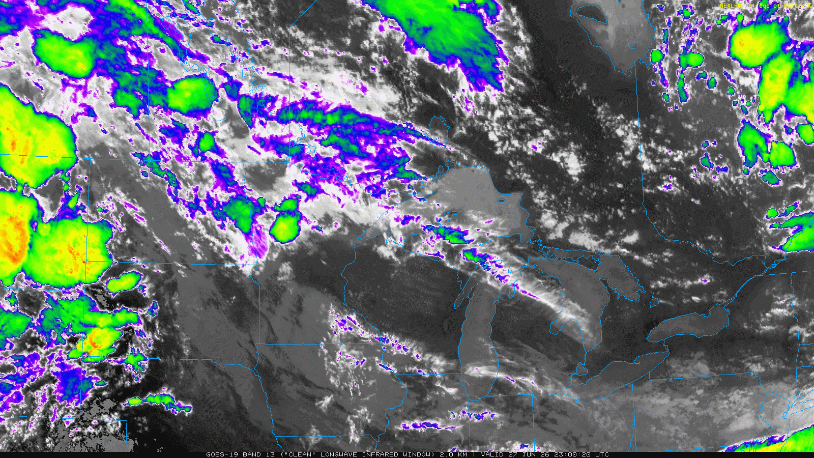 Stormy start to Sunday, dangerous heat ahead