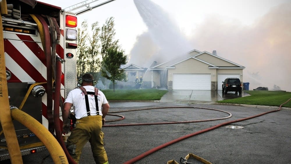 Small plane crashes into Sauk Rapids house MPR News