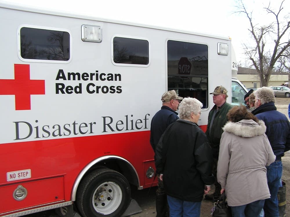 Red Cross van