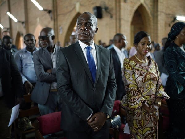 Congolese opposition presidential candidate Martin Fayulu