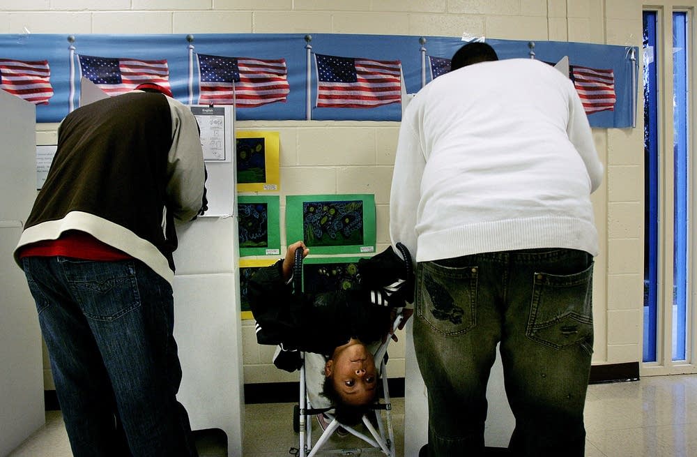 Americans Go To The Polls To Elect The Next U.S. P