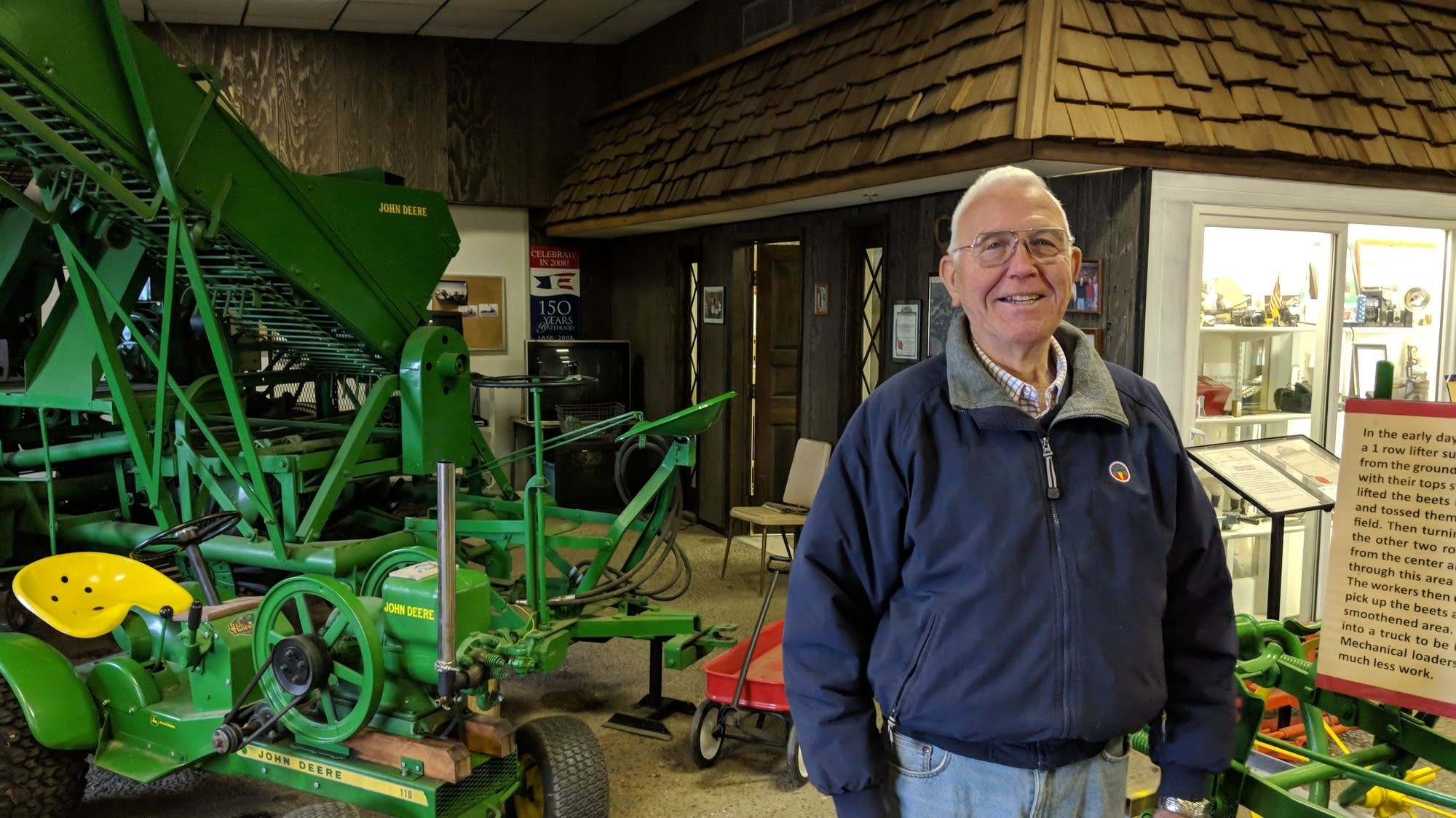 Crookston man’s farming museum celebrates the beauty in the beet MPR News