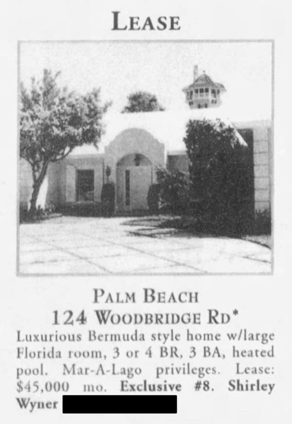 Trump Personal Mortgages