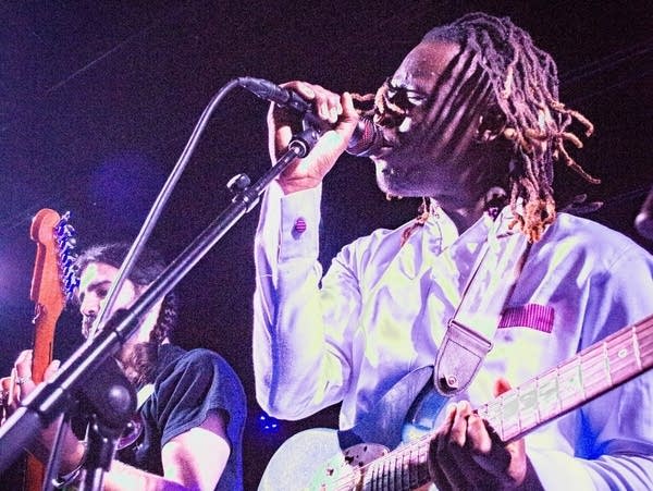 Papa Mbye. Papa Mbye, Mike Kota, and Riotgrrrldarko performed at 7th St Entry in Minneapolis on Friday, Oct. 21.