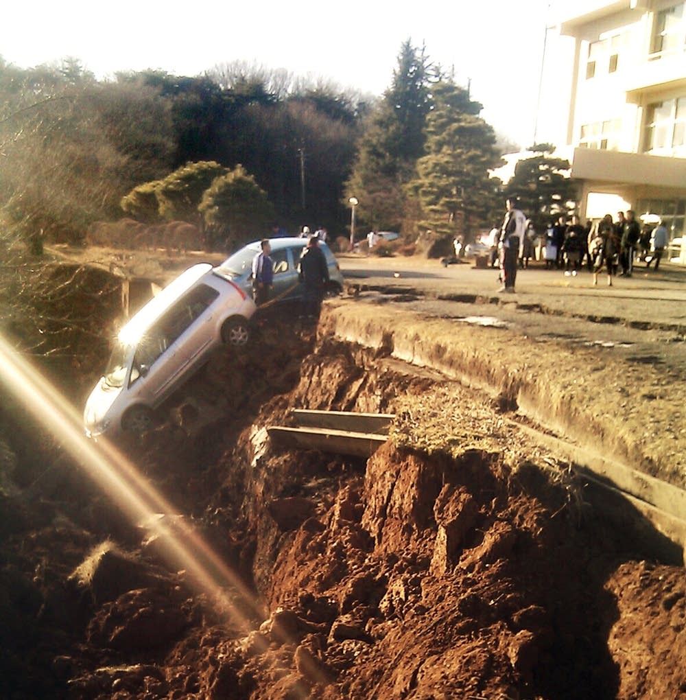 Crushed vehicles