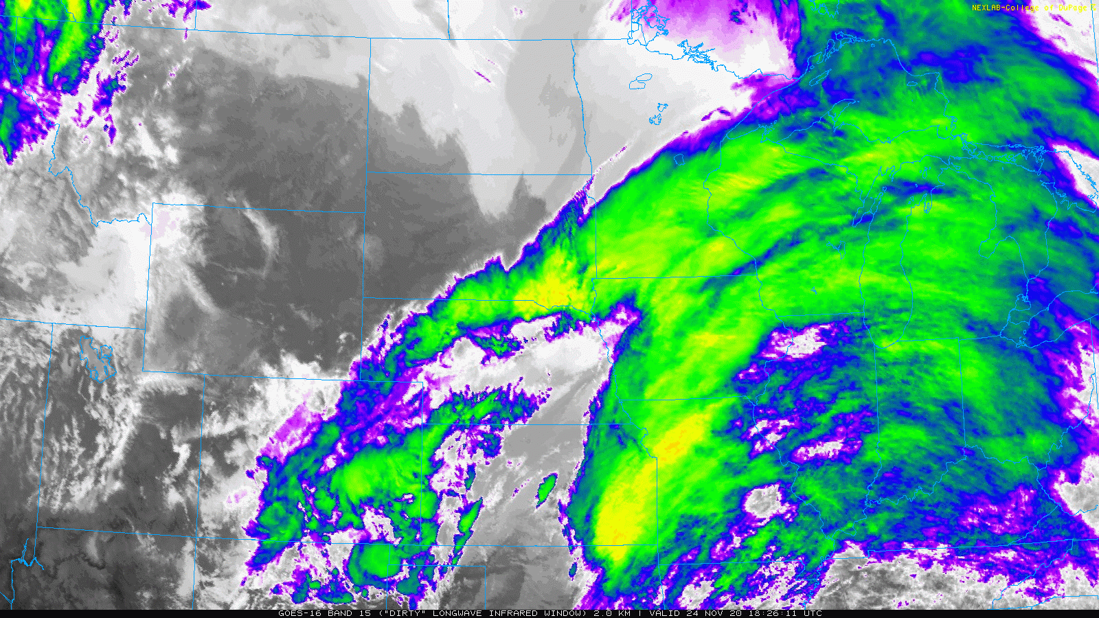 Snow accumulations in southeast Minnesota, icy spots up north