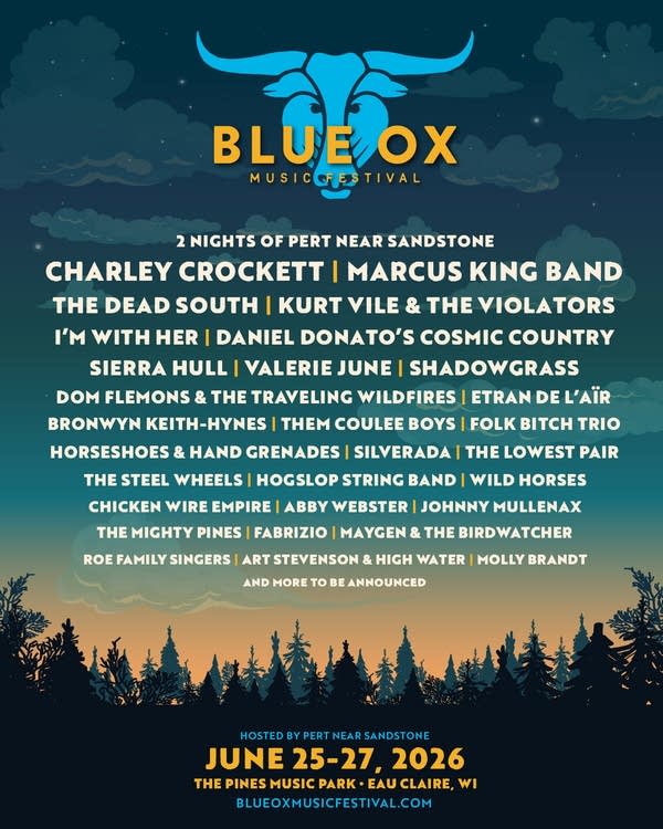 Blue Ox 2026 Festival Lineup