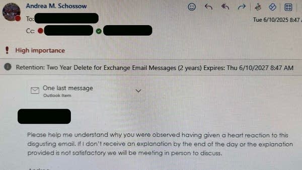 An email