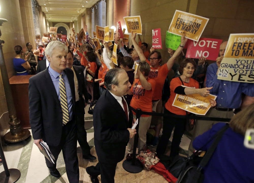 Photos Passions High At Capitol For Same Sex Marriage