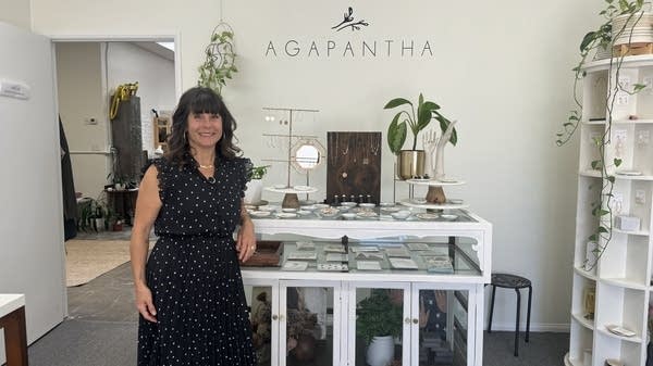Dani Paquin opened her jewelry business Agapantha 22 years ago. 