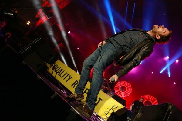 Damon Albarn performs live