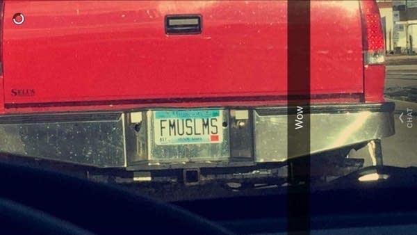 license plate