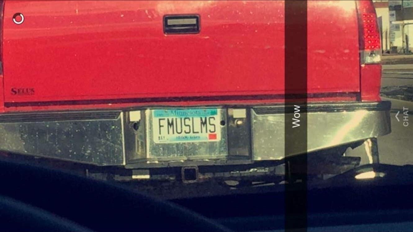 State moves to revoke license plate with Muslim slur MPR News