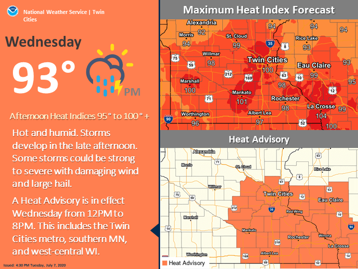 Heat advisory