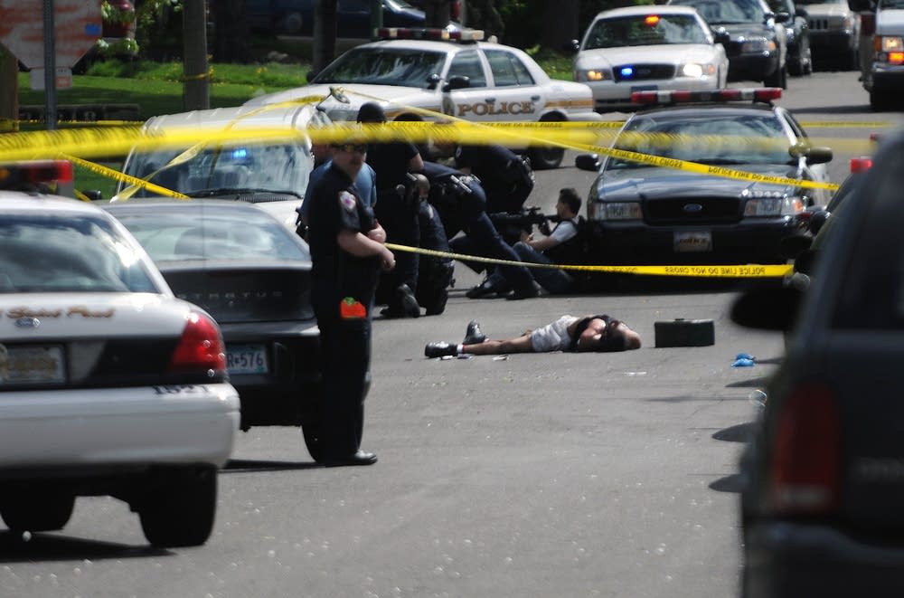 Dead suspect