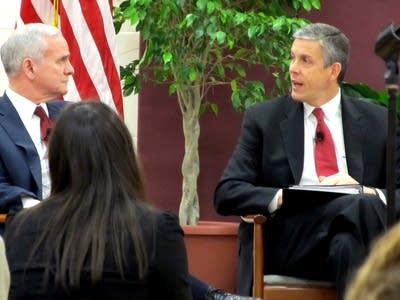 Mark Dayton, Arne Duncan