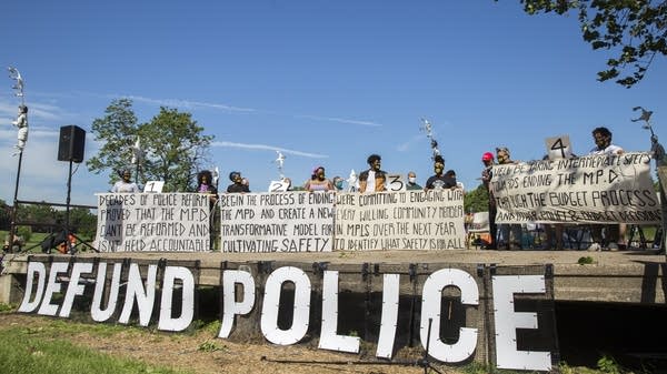 Gathering at Powderhorn Park