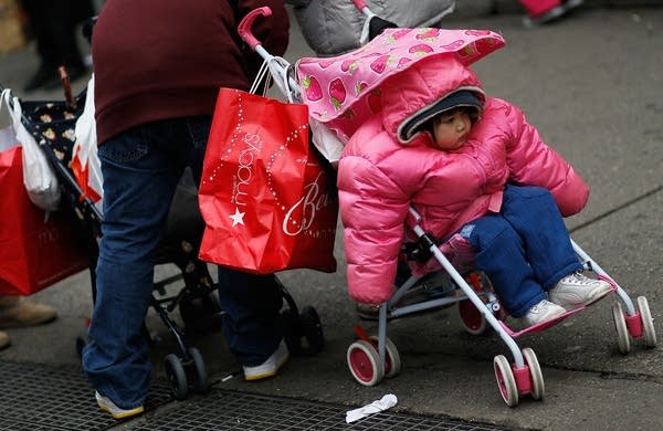 Child in stroller